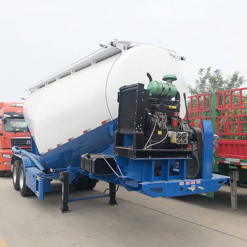 2 axle 25 m³ cement trailer