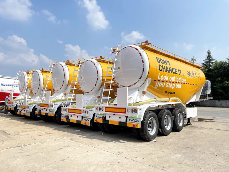 Cement bulk truck tanks