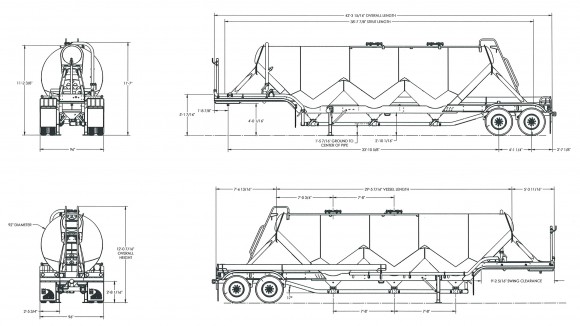 85 Ton Bulk Cement Tanker for Sale in UAE