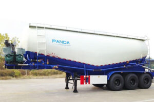 Q345 cement tank semi trailer for sale