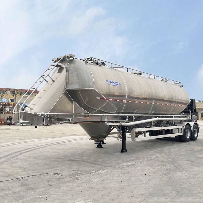 2 Alex 40cbm aluminum flour bulker