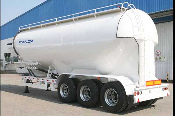 vertical cement tank trailer