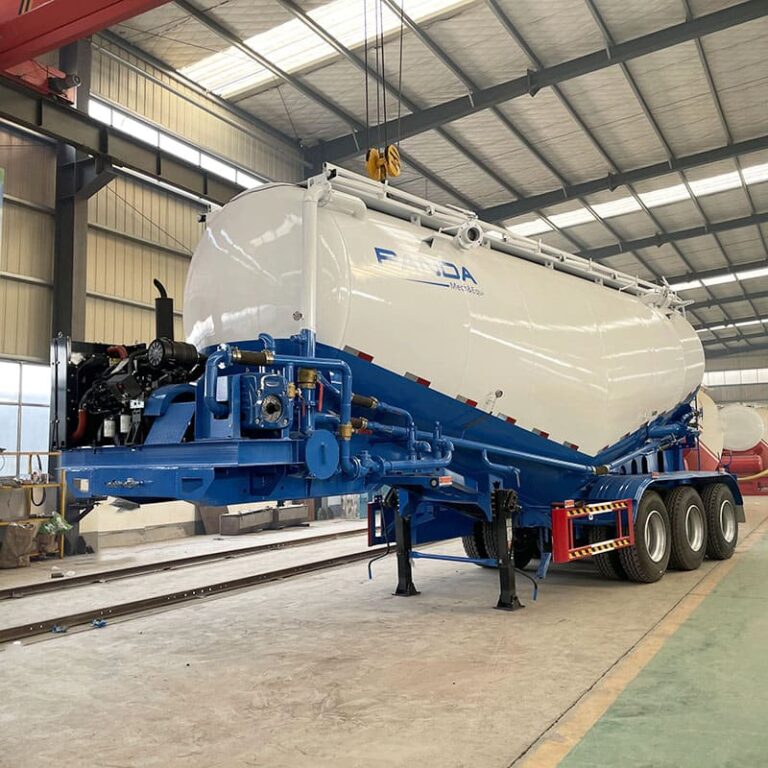 self loading dry bulk vacuum trailers