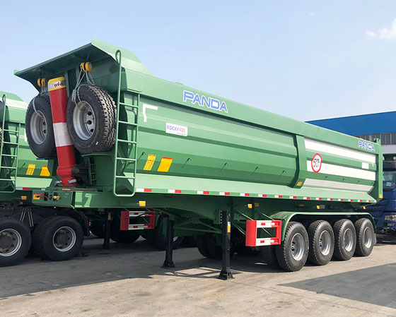 Half Round end Dump Trailers for Sale,Half Round end Dump Trailers,half round end dump