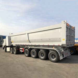 4 axle end dump trailers for sale