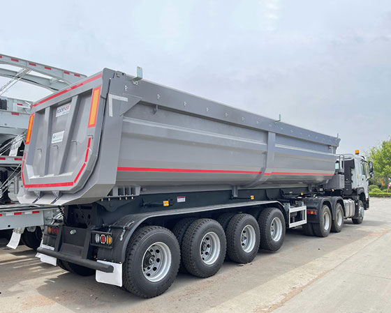 Half Round end Dump Trailers for Sale,Half Round end Dump Trailers,half round end dump